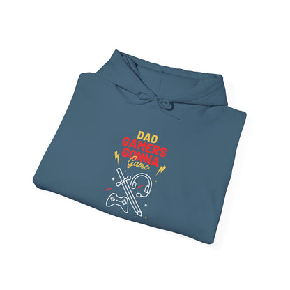 Gamer Dad's Hoodie Indigo Blue Hoodie