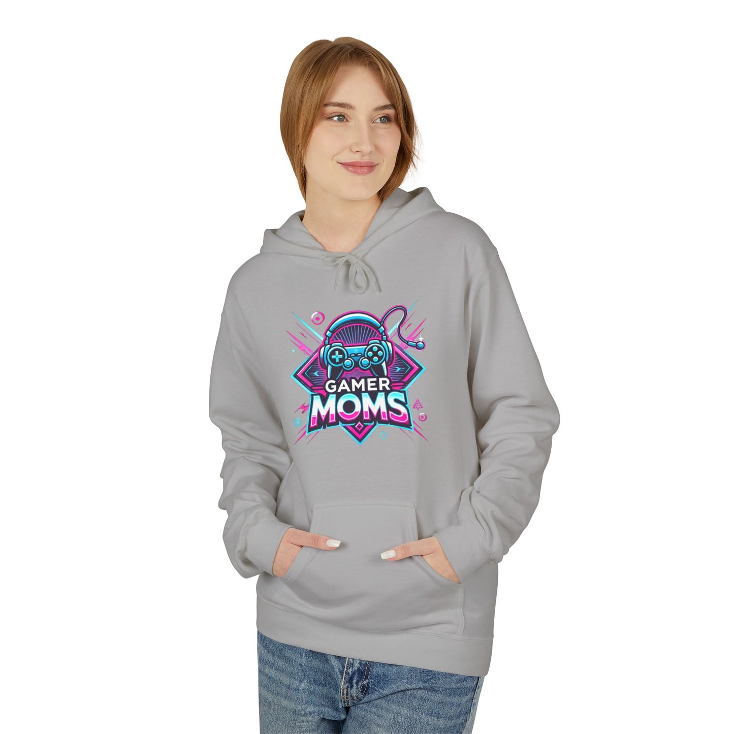 Gamer Mom Unisex Midweight Softstyle Fleece Hoodie