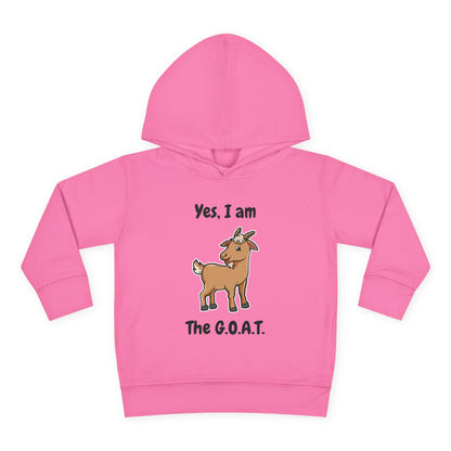 I am The G.O.A.T. Toddler Hoodie