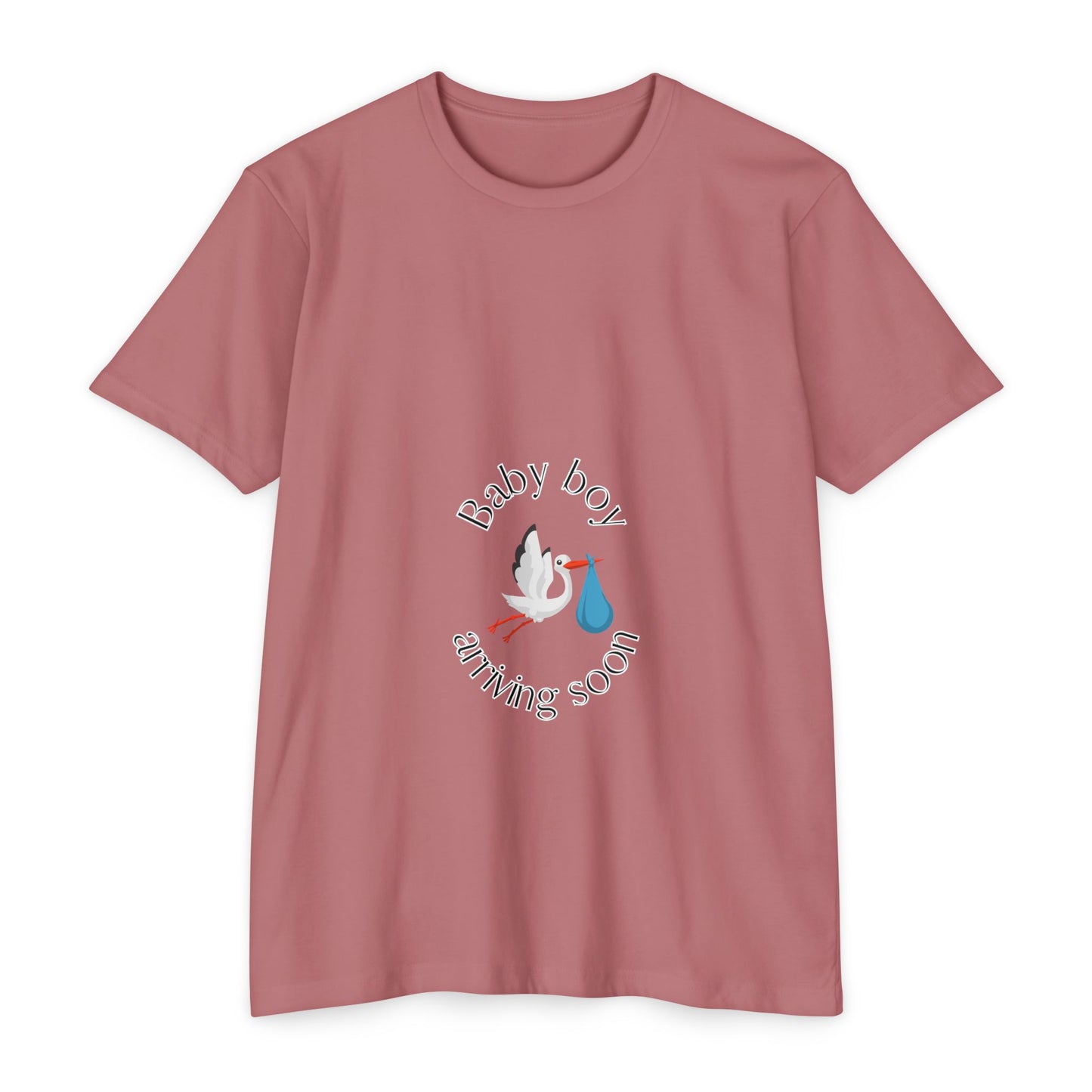 Baby Boy Arriving Soon Maternity Tee