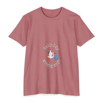 Baby Boy Arriving Soon Maternity Tee