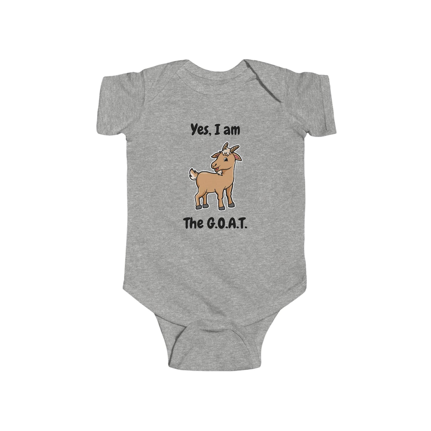 I am the G.O.A.T. Baby One-piece