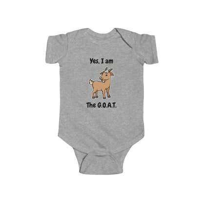 I am the G.O.A.T. Baby One-piece