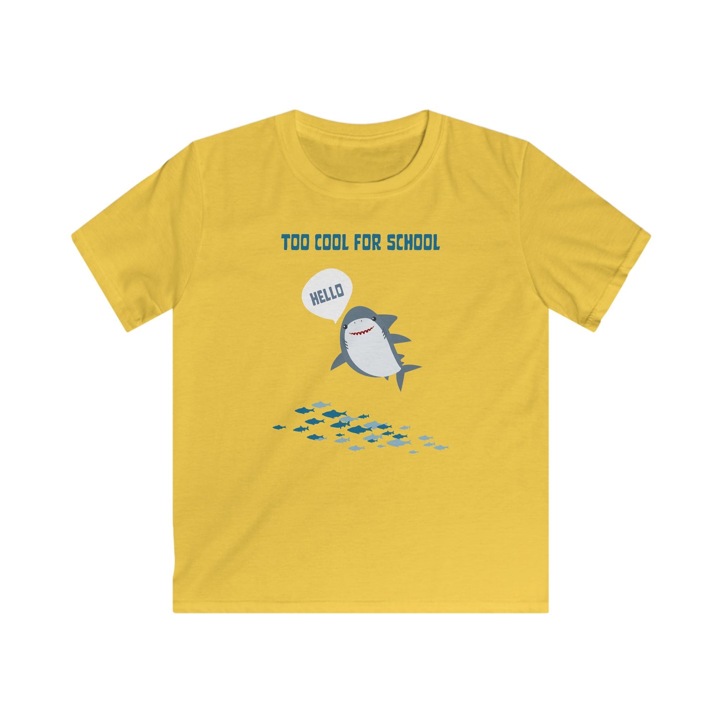 Too Cool for School Kids Tee