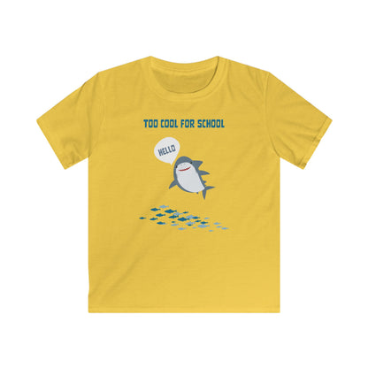Too Cool for School Kids Tee