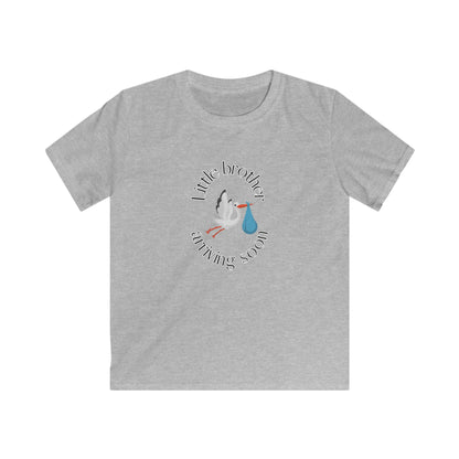 Little Brother Arriving Soon Youth Tee