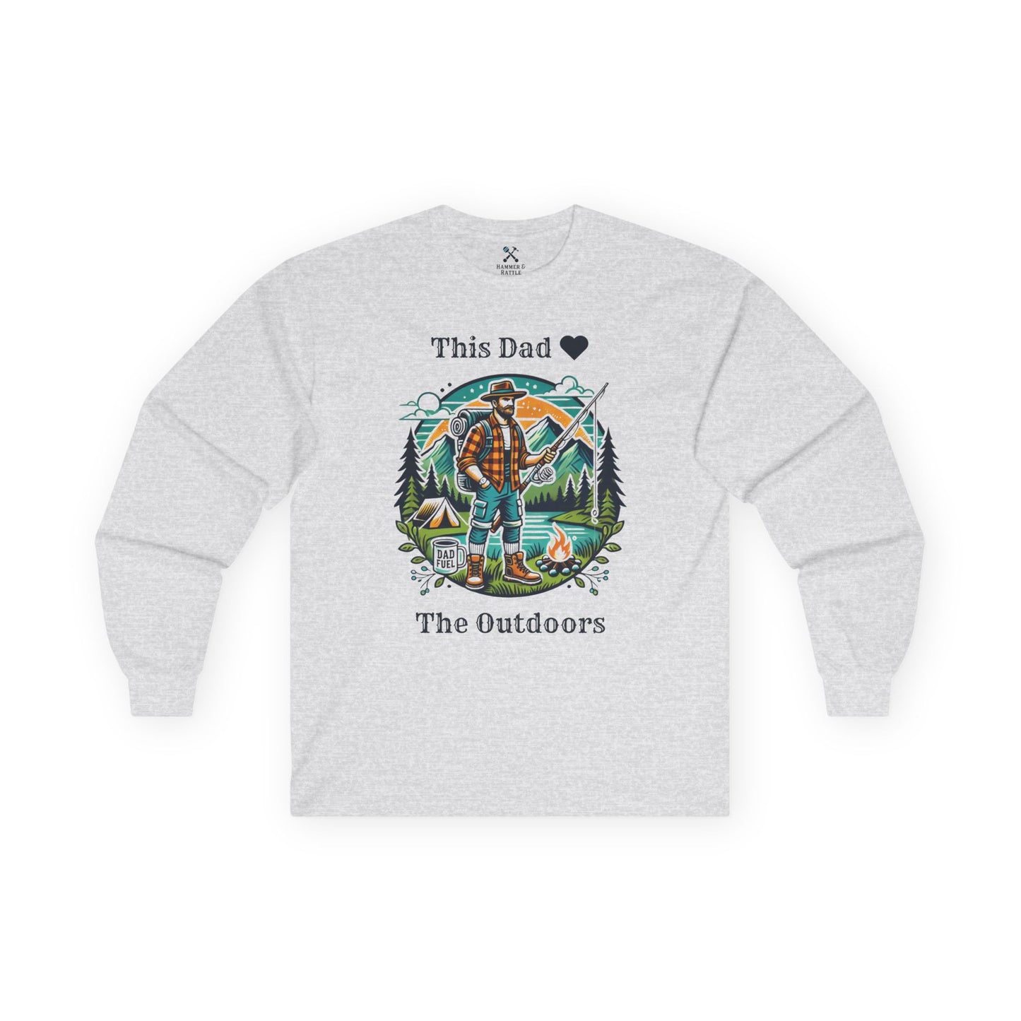 The Outdoors Dad Long Sleeve Tee