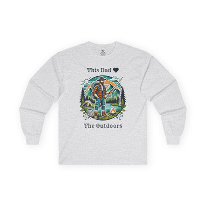 The Outdoors Dad Long Sleeve Tee
