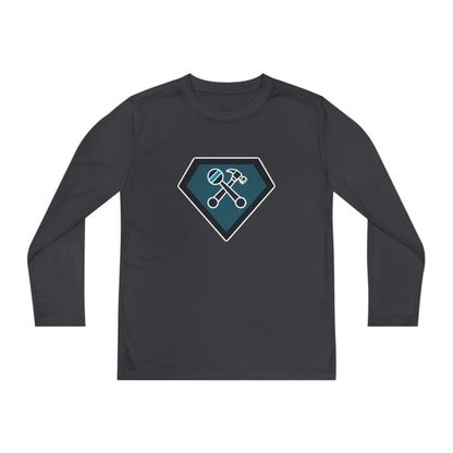 Super Kid Youth Long Sleeve Competitor Tee