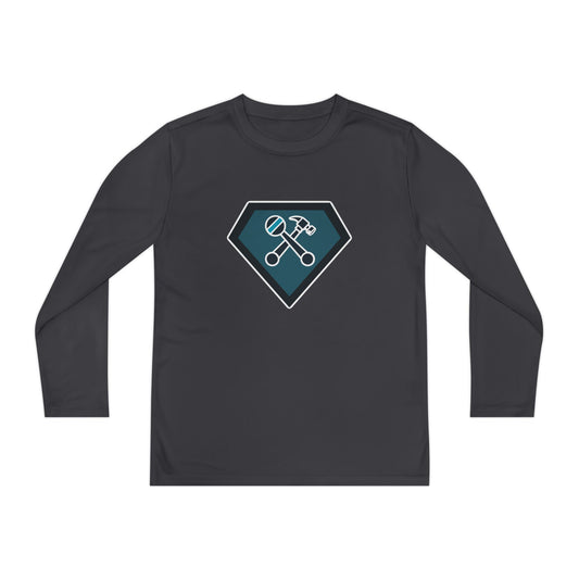 Super Kid Youth Long Sleeve Competitor Tee