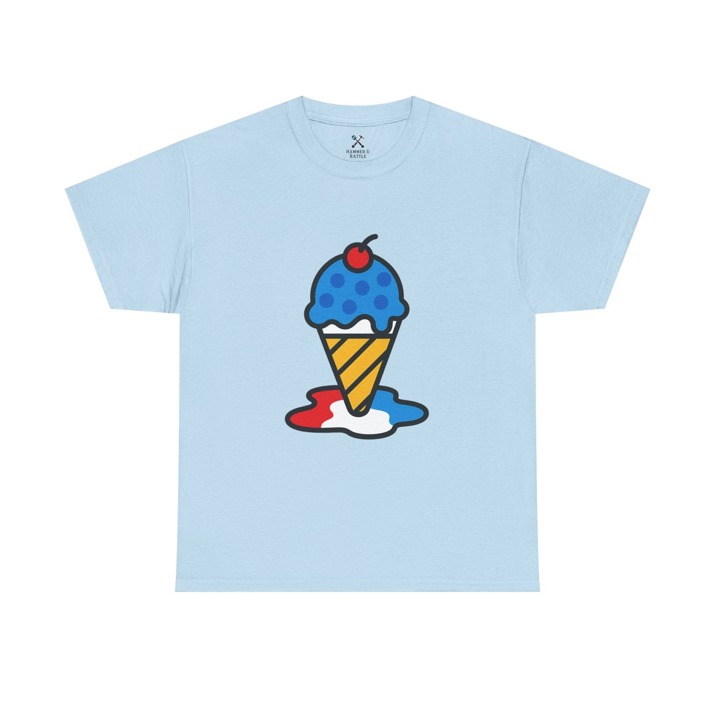 Red, White & Cool High Contrast Tee