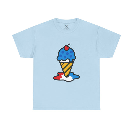 Red, White & Cool High Contrast Tee