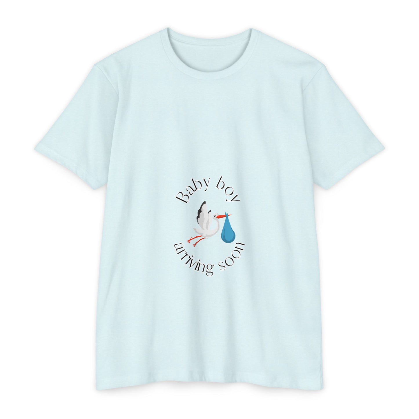 Baby Boy Arriving Soon Maternity Tee