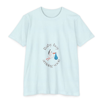 Baby Boy Arriving Soon Maternity Tee