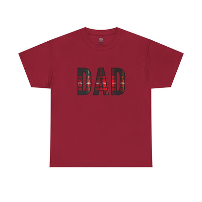 Plaid Dad Tee
