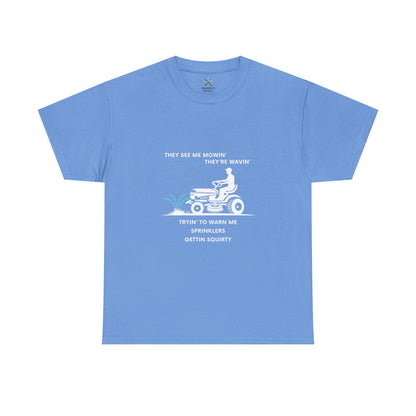 Mow Dad Mow Problems Tee