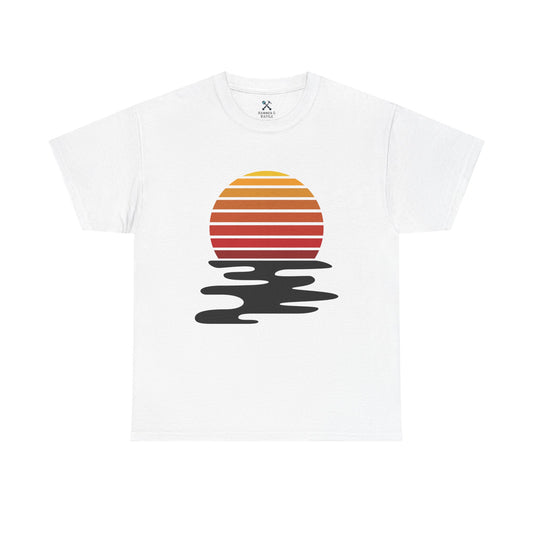 Echoes of Sunset High Contrast Tee