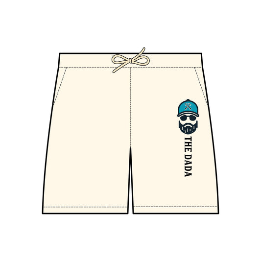 The Dada Light Fleece Shorts Ivory Trousers