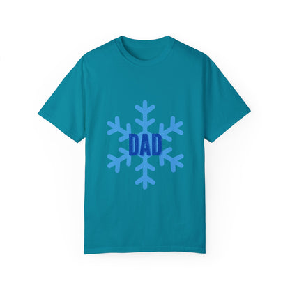 Cool Dad Snowed In Tee Topaz Blue T-Shirt