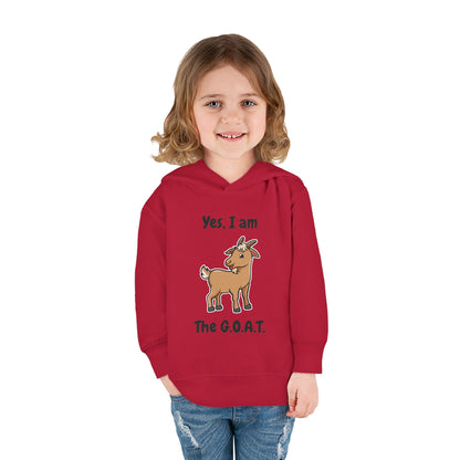 I am The G.O.A.T. Toddler Hoodie