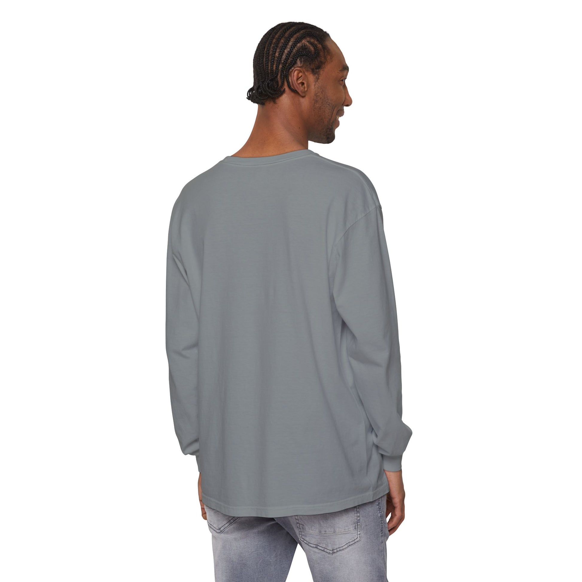 Namaste Here Dad Long Sleeve Tee Berry Long-sleeve
