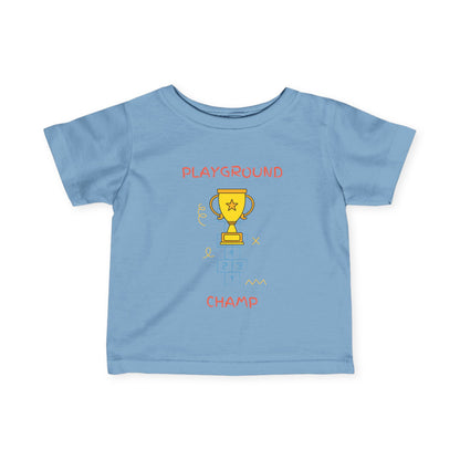 Playground Champ Infant Tee Light Blue Kids clothes