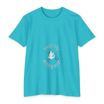 Baby Boy Arriving Soon Maternity Tee