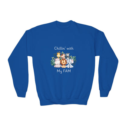 Chillin with My Fam Youth Sweatshirt