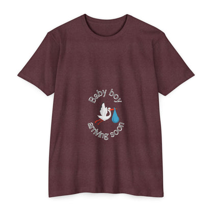 Baby Boy Arriving Soon Maternity Tee