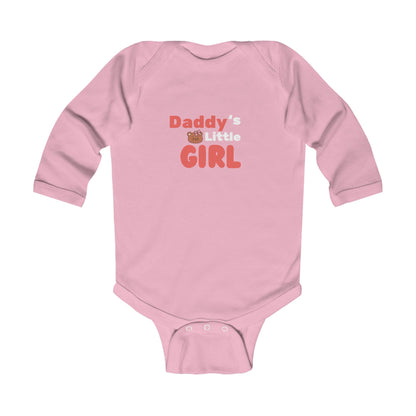 Daddy's Little Girl Baby Long Sleeve Onesie
