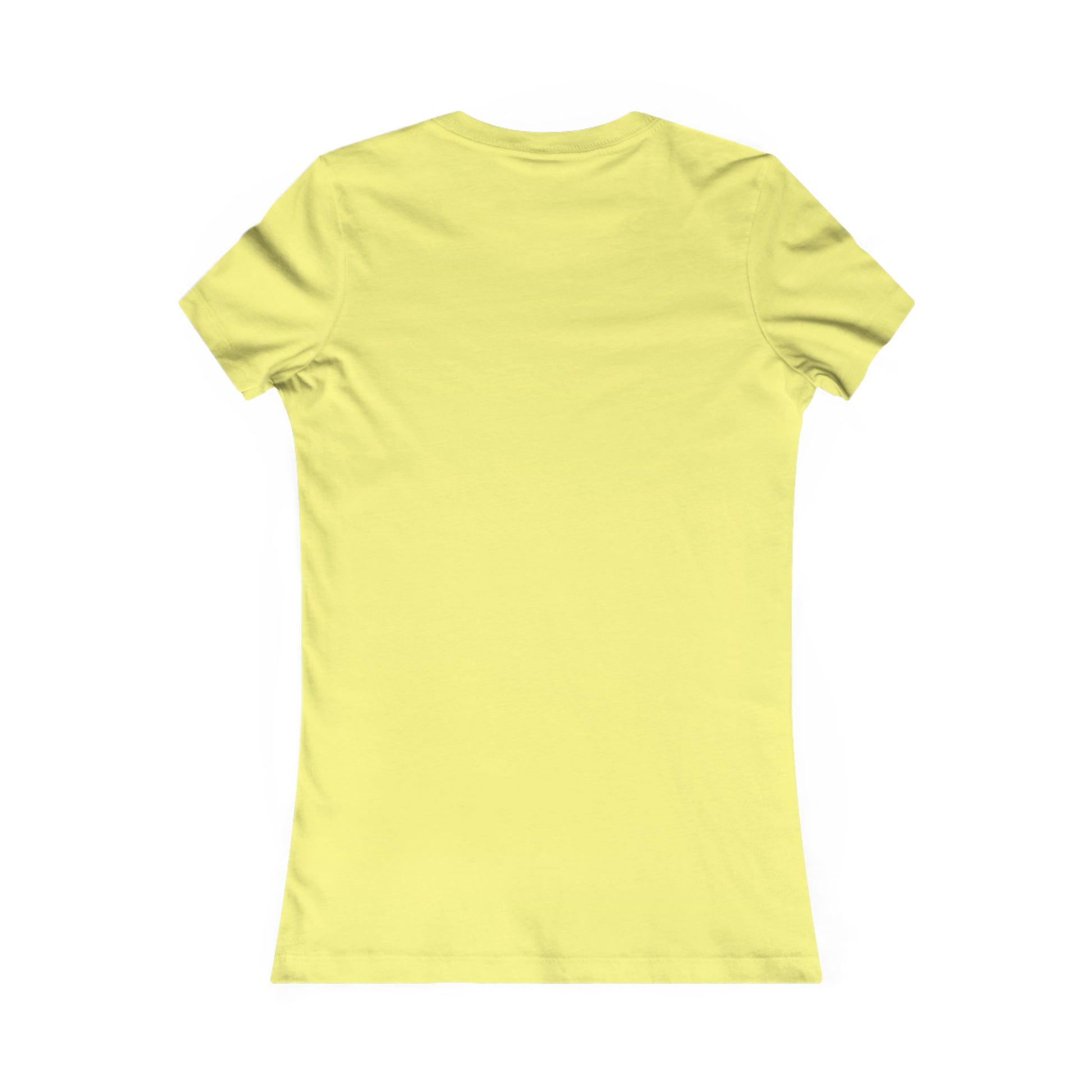 The Mama Fitted Tee Yellow T-Shirt