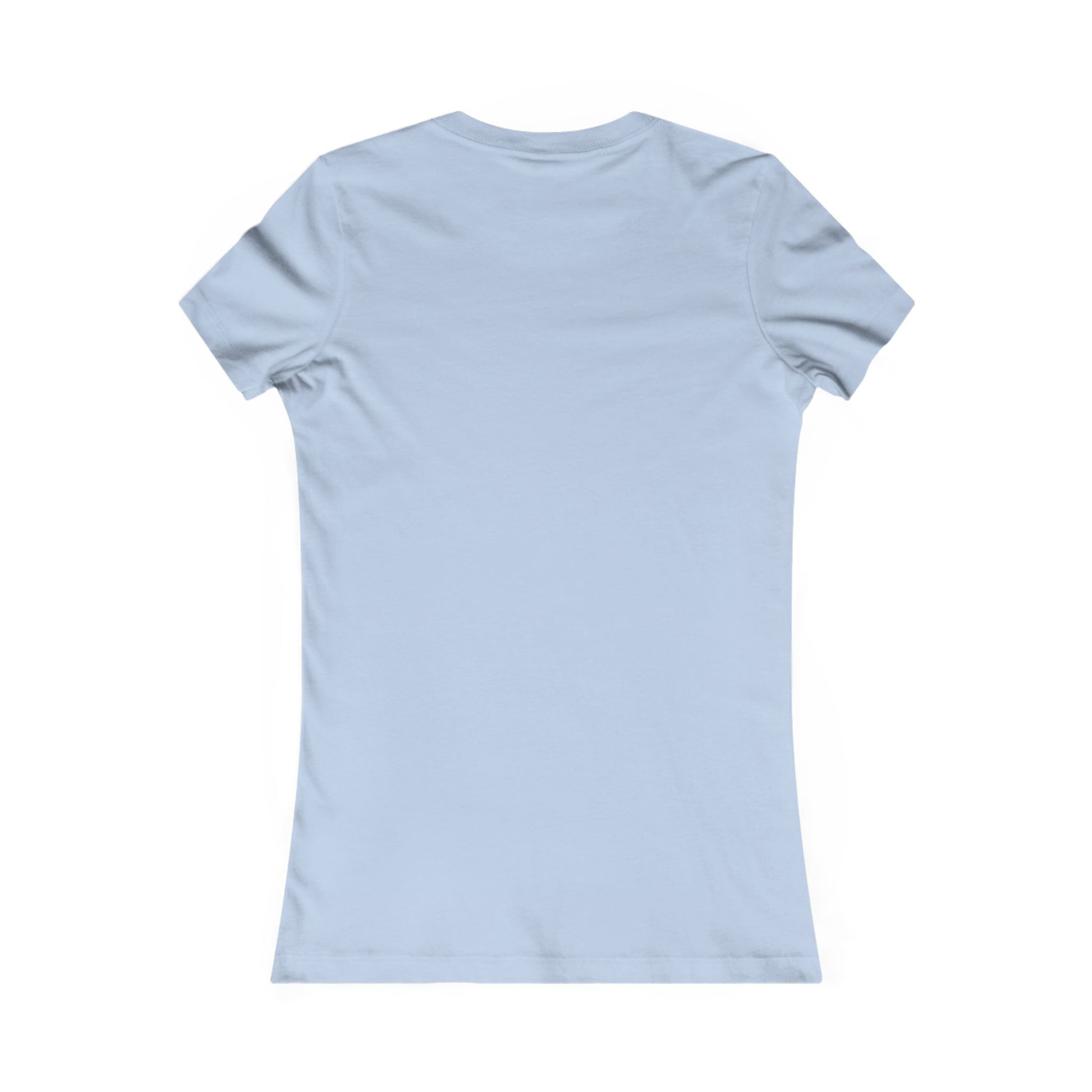 The Mama Fitted Tee Baby Blue T-Shirt