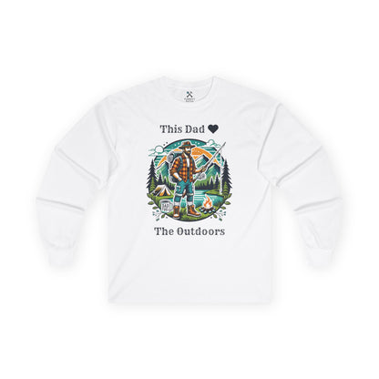 The Outdoors Dad Long Sleeve Tee