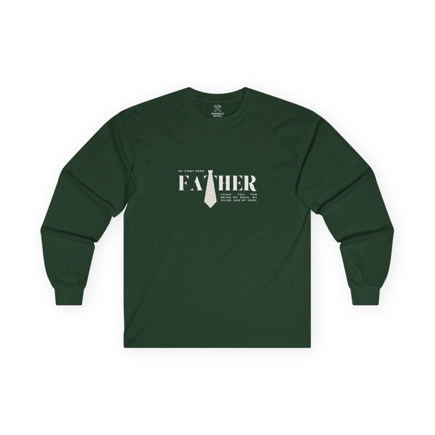 Father My First Hero Long Sleeve Tee