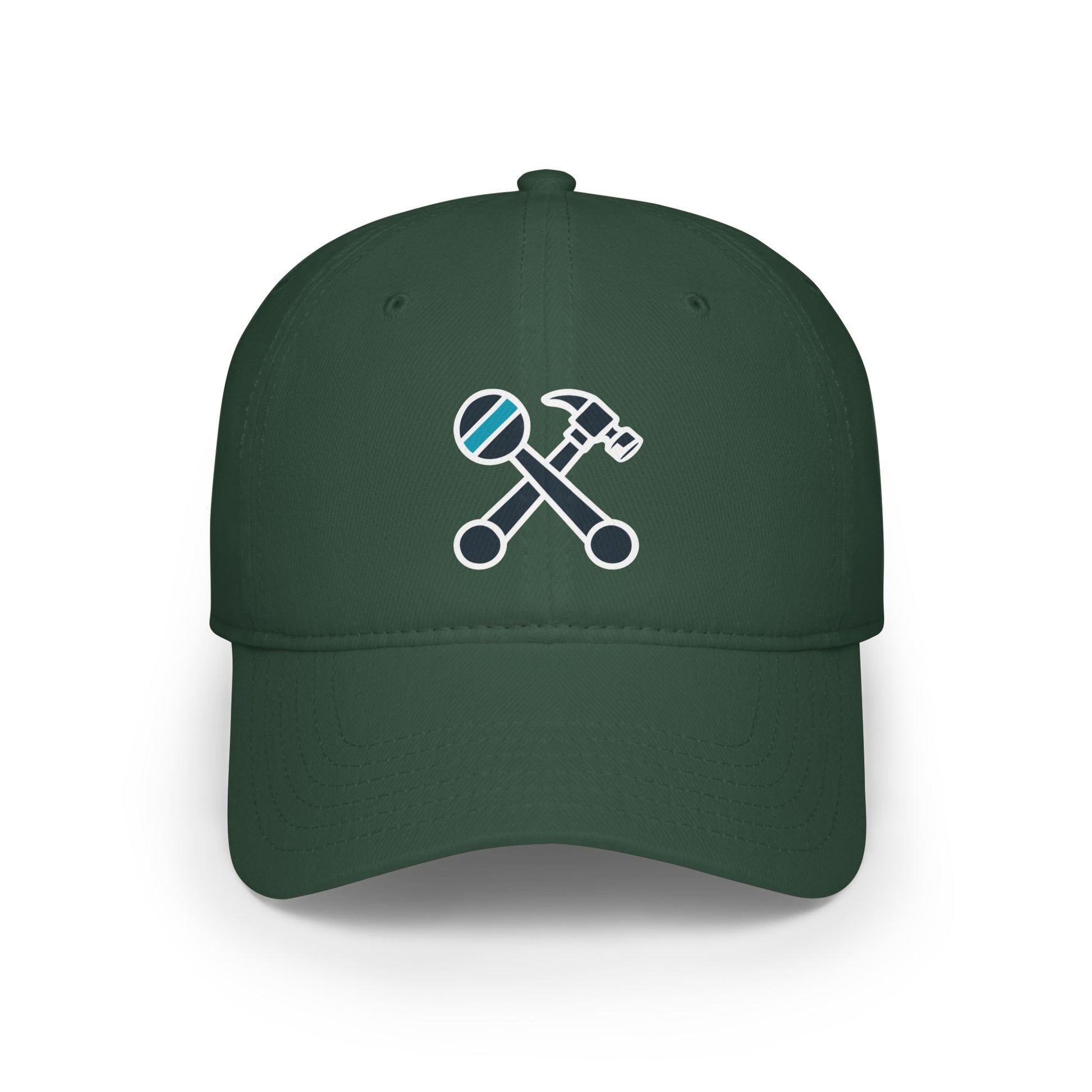 Hammer & Rattle Iconic Baseball Cap Dark Green Hats