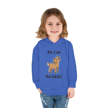 I am The G.O.A.T. Toddler Hoodie