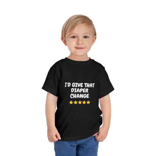 5 Star Diaper Change Infant & Toddler Tees