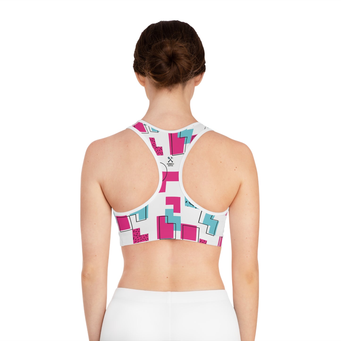 Retro Mom Glow Sports Bra