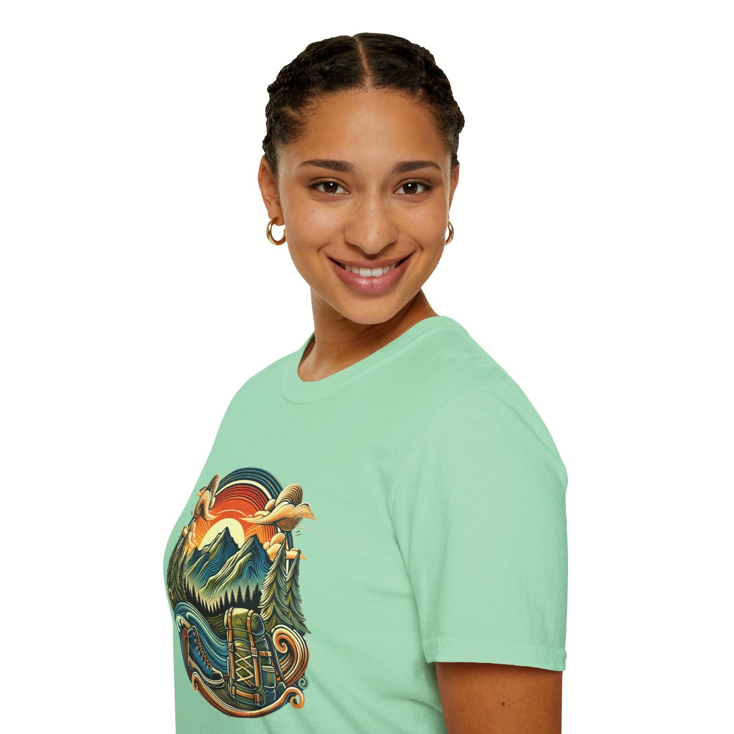 Adventure Mom High Contrast Tee