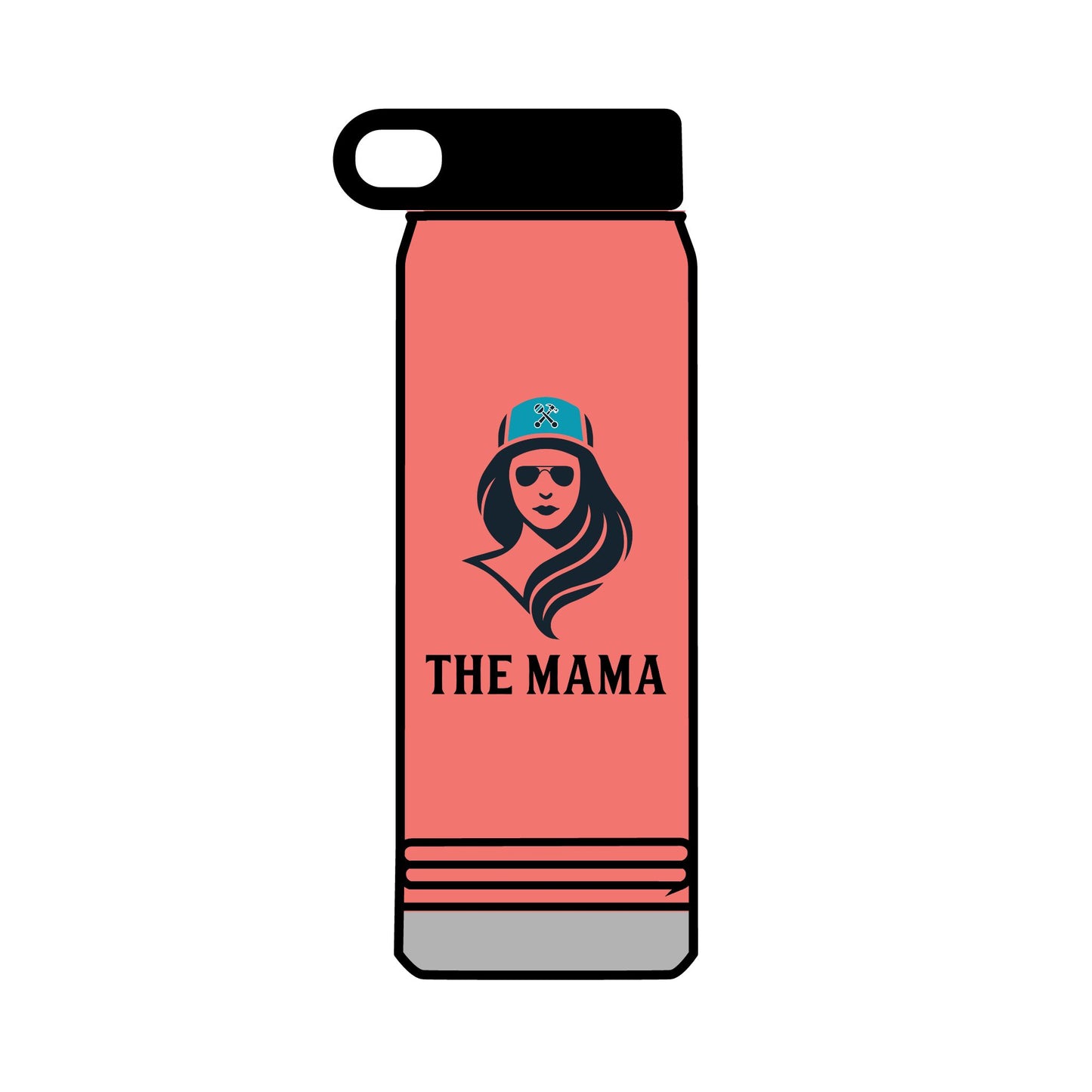 The Mama Water Bottle, 32oz