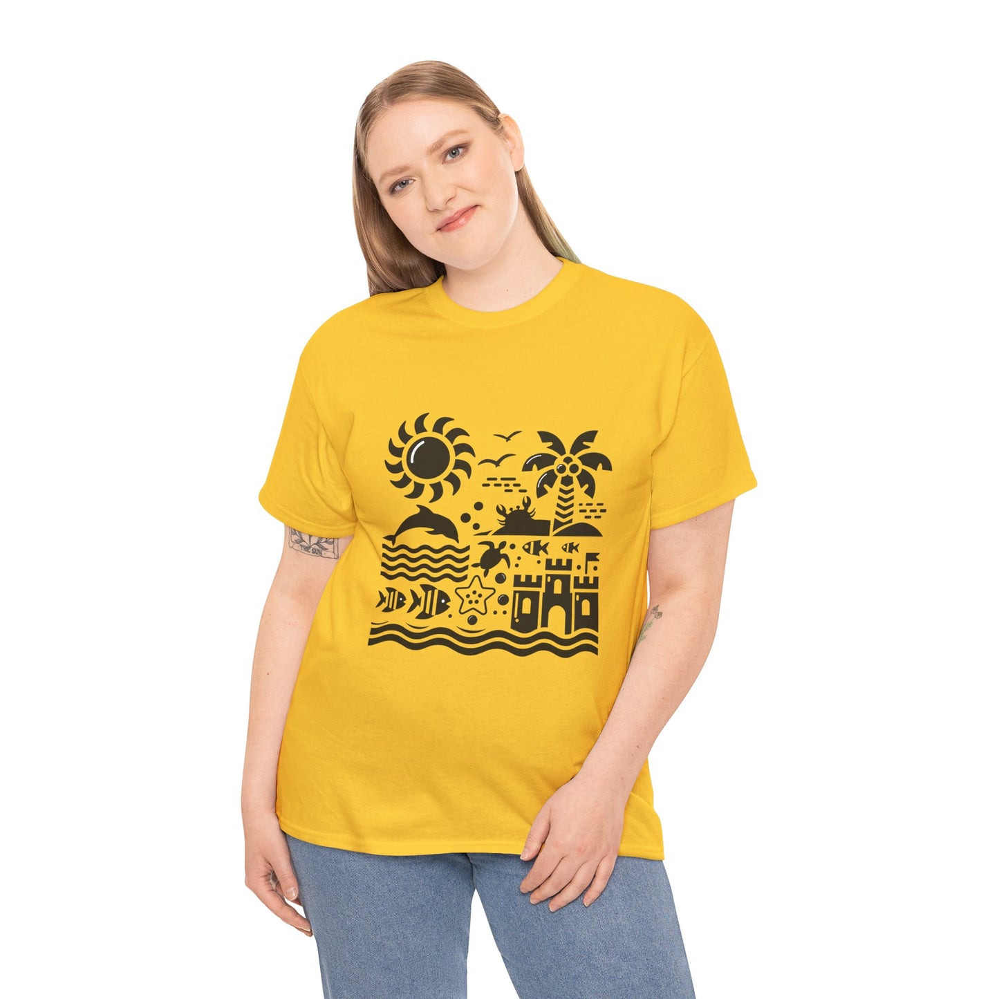 Coastal High Contrast Tee