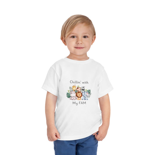 Chillin With My Fam Infant & Toddler Tee