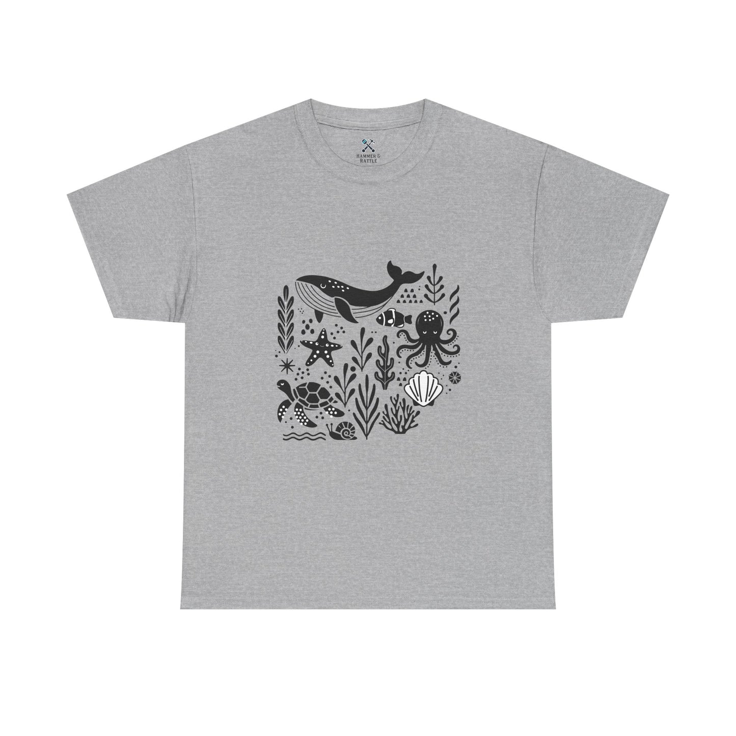 Ocean Life High Contrast Tee