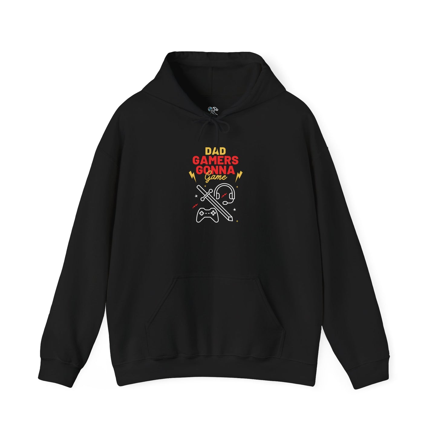Gamer Dad's Hoodie Black Hoodie
