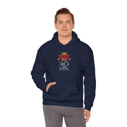 Gamer Dad's Hoodie Navy Hoodie