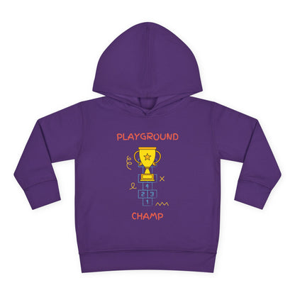 Playground Champ Toddler Fleece Hoodie Purple Kids clothes