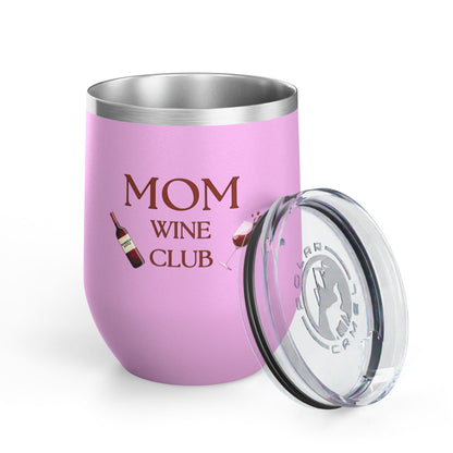 Mom Wine Club Wine Tumbler, 12oz