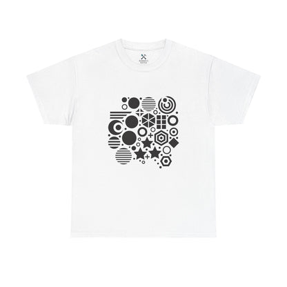 Geometry & Giggles Dad High Contrast Tee