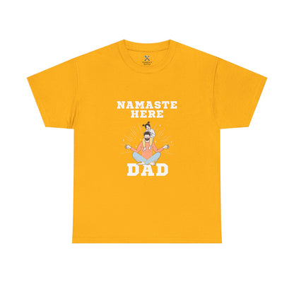 Namaste Here Dad Tee