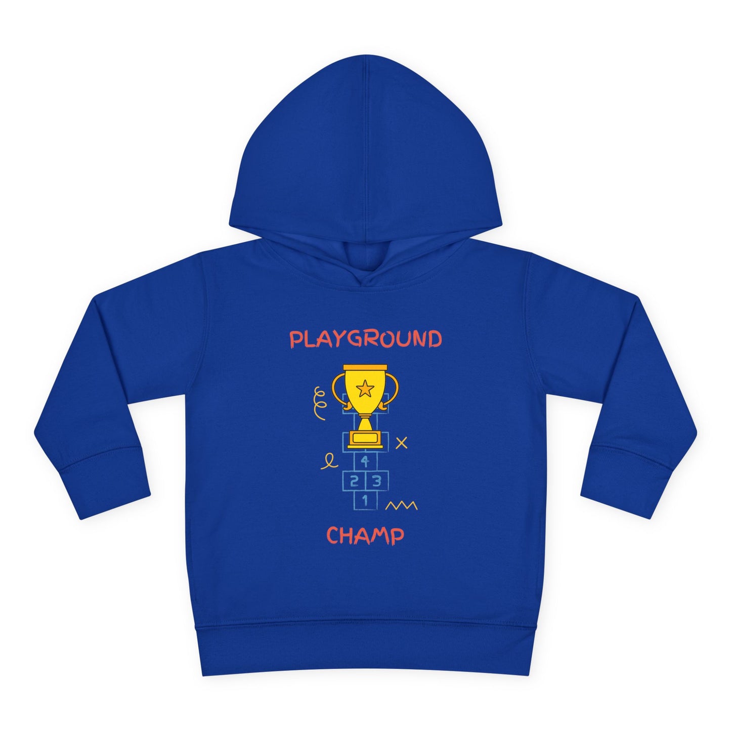 Playground Champ Toddler Fleece Hoodie Royal Kids clothes